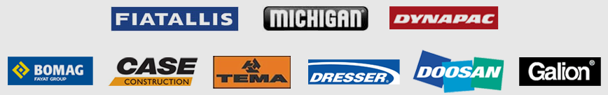 Repuestos Originales y Alternativos para Maquinaria Vial Caterpillar, Fiatallis, Michigan, Dinapac, Bomag, Case, Tema, Dresser, Doosan, Galion